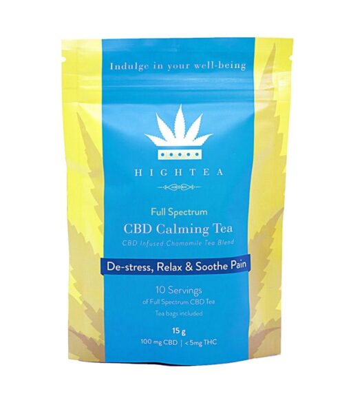 CBD Tea – High Tea – Calming – 100mg CBD / 5mg THC