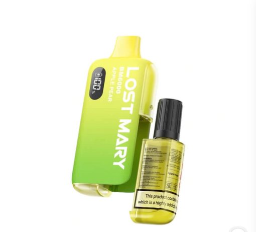 Lost Mary BM6000 Apple Pear Disposable Vape - 20mg