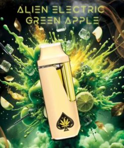 Allien Electric Green Apple Ace Ultra Premium Disposable