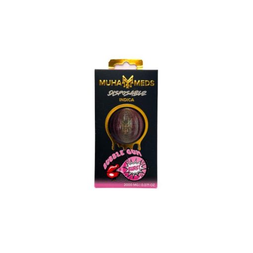 Muha Meds 2G Disposable Vape – Bubble Gum Burst